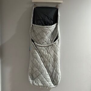 UPPAbaby Cozy Ganoosh Stroller Footmuff Silver PrimaLoft Insulated